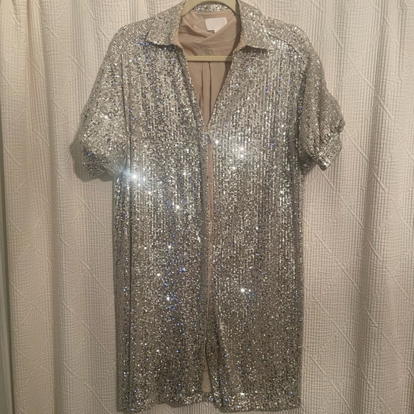 Every sequence button down dress - Picture 1 of 6